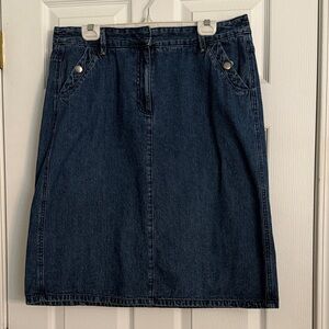 Denim Blue Women's Skirt